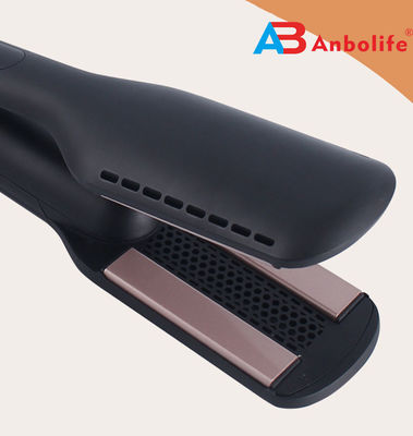 Keramik Inframerah Ionic Flat Iron dengan 5s Fast-Heat-Up 800W Power dan 360° Swivel Power Cord