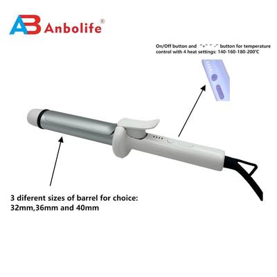 Pengeriting Rambut Terapi Ion Ganda dengan Tampilan LED dan 4 Tingkat Suhu untuk Semua Jenis Rambut