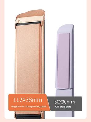 Pelurus dan Pengeriting Rambut Basah ke Kering 2-in-1 dengan 13 Pengaturan Suhu dan Pemanasan Cepat