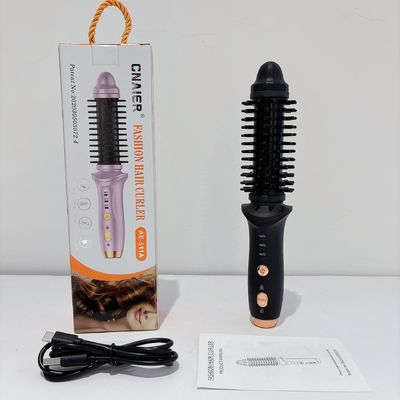 USB Rechargeable Cordless Hair Straightener Brush dengan Daya 73W dan Waktu Pengisian 1-3h untuk Gaya Rambut Mudah
