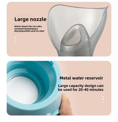Hidrasi Nano Facial Steamer dengan Tangki Air 150 mL dan Daya 50 W untuk penggunaan rumah