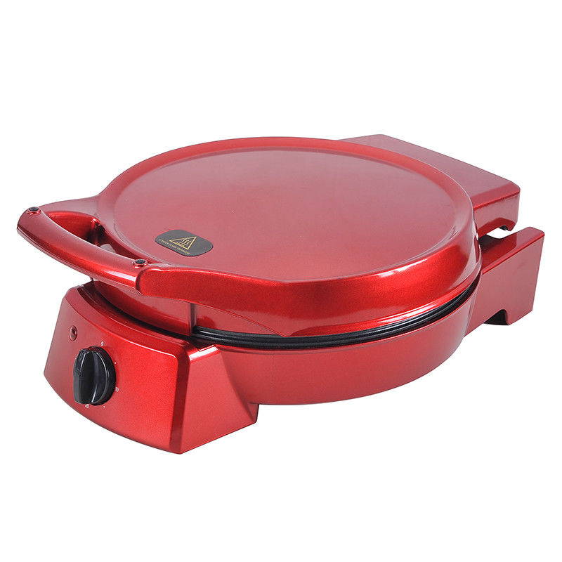 Anbolife mesin pembuat pizza listrik 1400w multi-fungsi mesin pembuat pizza mini dan portabel mesin pembuat pizza listrik