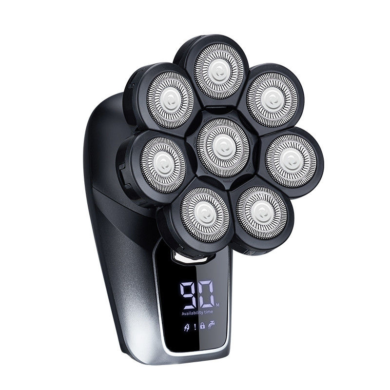 8D Electric Shaver Untuk Kepala Botak 6 In 1 Outdoor Hotel Komersial