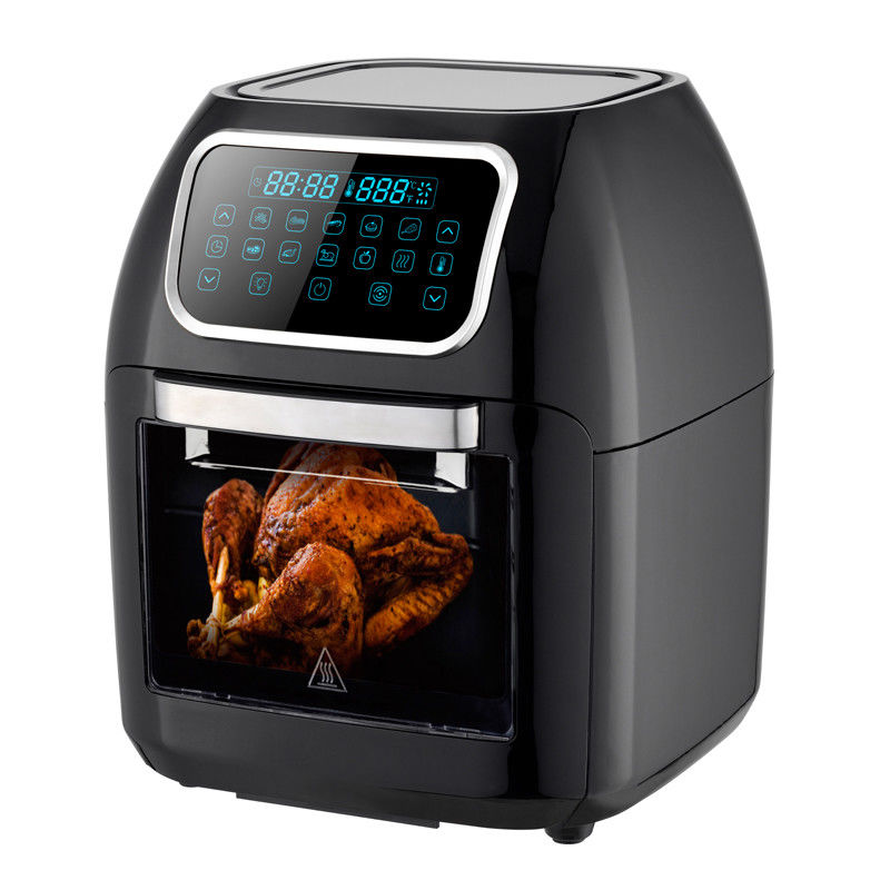 12L Listrik Digital Air Fryer Oven Dengan 8 Memasak Preset Rotisserie Dehydrator Oilless Cooker Multi Fungsi Toaster