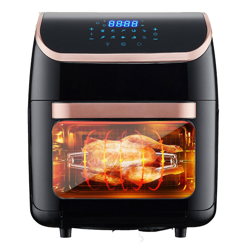Terbaru oven penggoreng udara tanpa minyak khusus peralatan dapur bebas yang dalam dengan digital komersial stainless steel liner