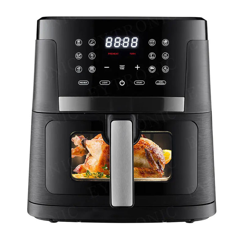 Smart Deep kompak digital air fryer 6.5L 7L Visual Window Baru Freidora De Aire Listrik Dengan Wifi