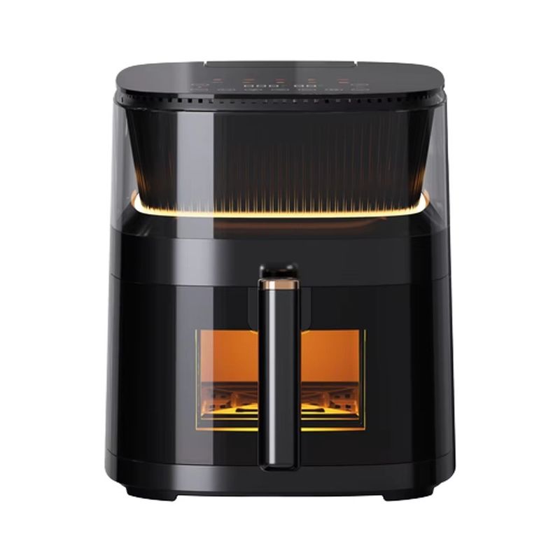 5L Stainless Steel Multifunctional Air Fryer Oven Smart Square Kecil Penggunaan rumah tangga listrik yang sehat