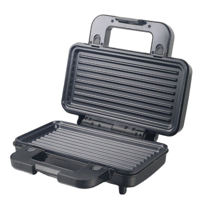 2 Slice Deep Fill Sandwich Maker Pemotong Waffle Pancake Maker BBQ Grill Non Stick Coating Mesin Masakan