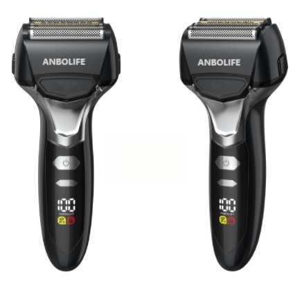 Portable Electric Shaver untuk Pria dengan Baterai 1000mAh USB Rechargeable Foil Razor untuk perjalanan dan penggunaan sehari-hari