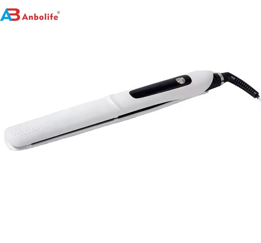 Pelurus Rambut Profesional dan Catok Rambut dengan 10 Tingkat Suhu Rentang 130-230°C dan Pelat Teflon untuk Rambut Halus Bebas Kusut